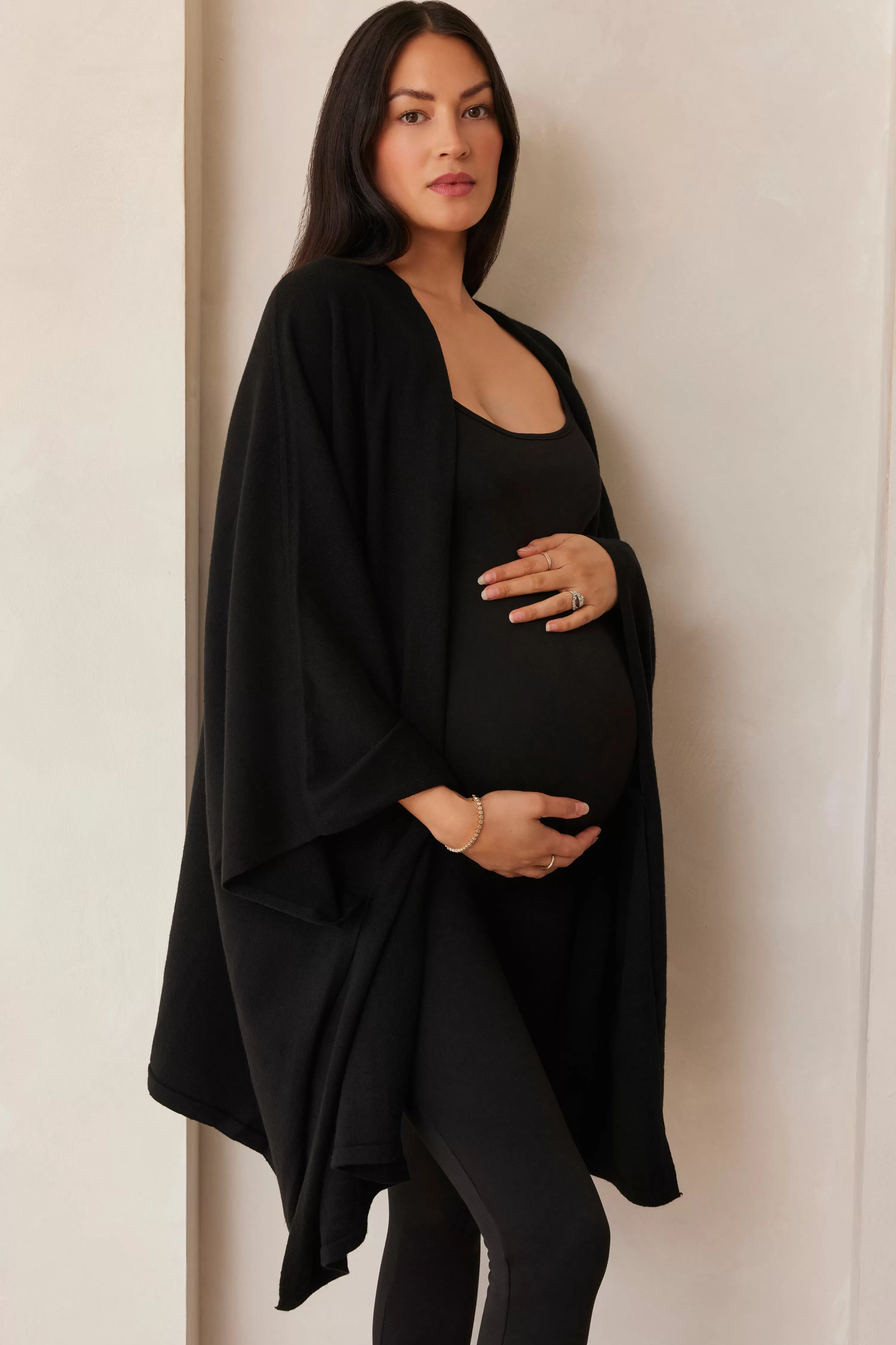 Outerwear | BUMPSUIT The Infinity Wrap Black