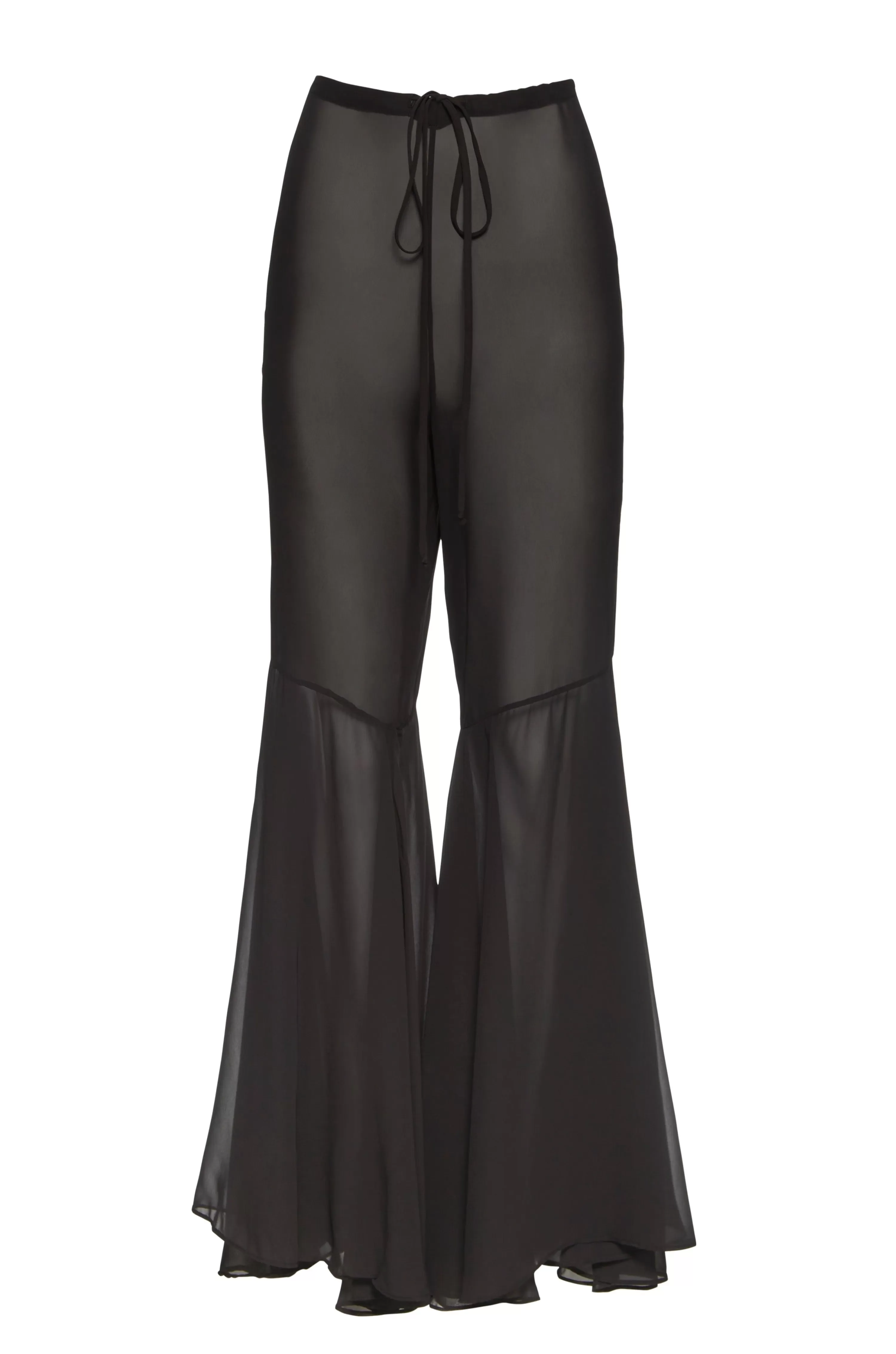 Bottoms | BUMPSUIT The Chiffon Flare Pant Black