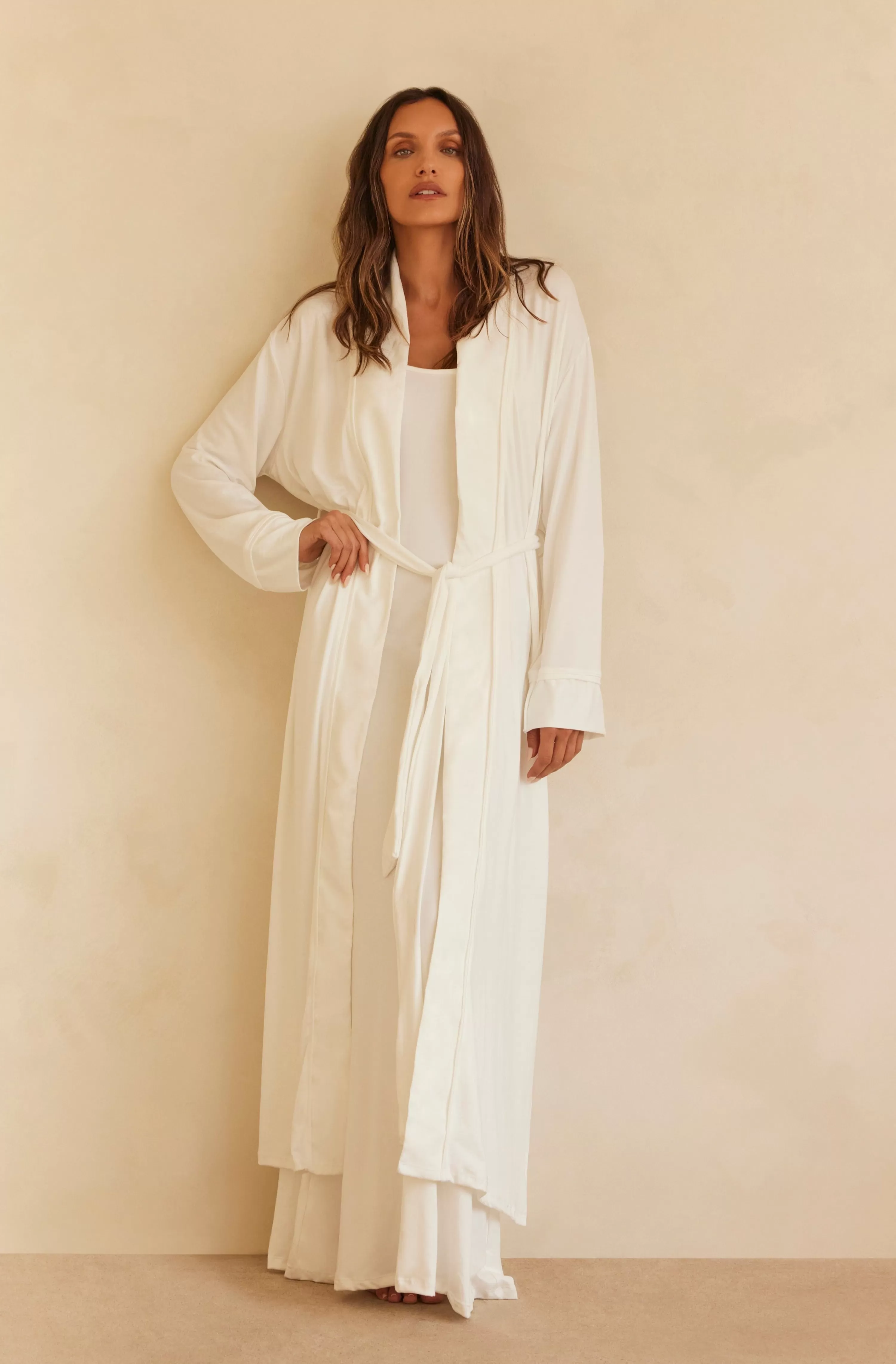 Nursing | BUMPSUIT The Cloud Robe Ivory