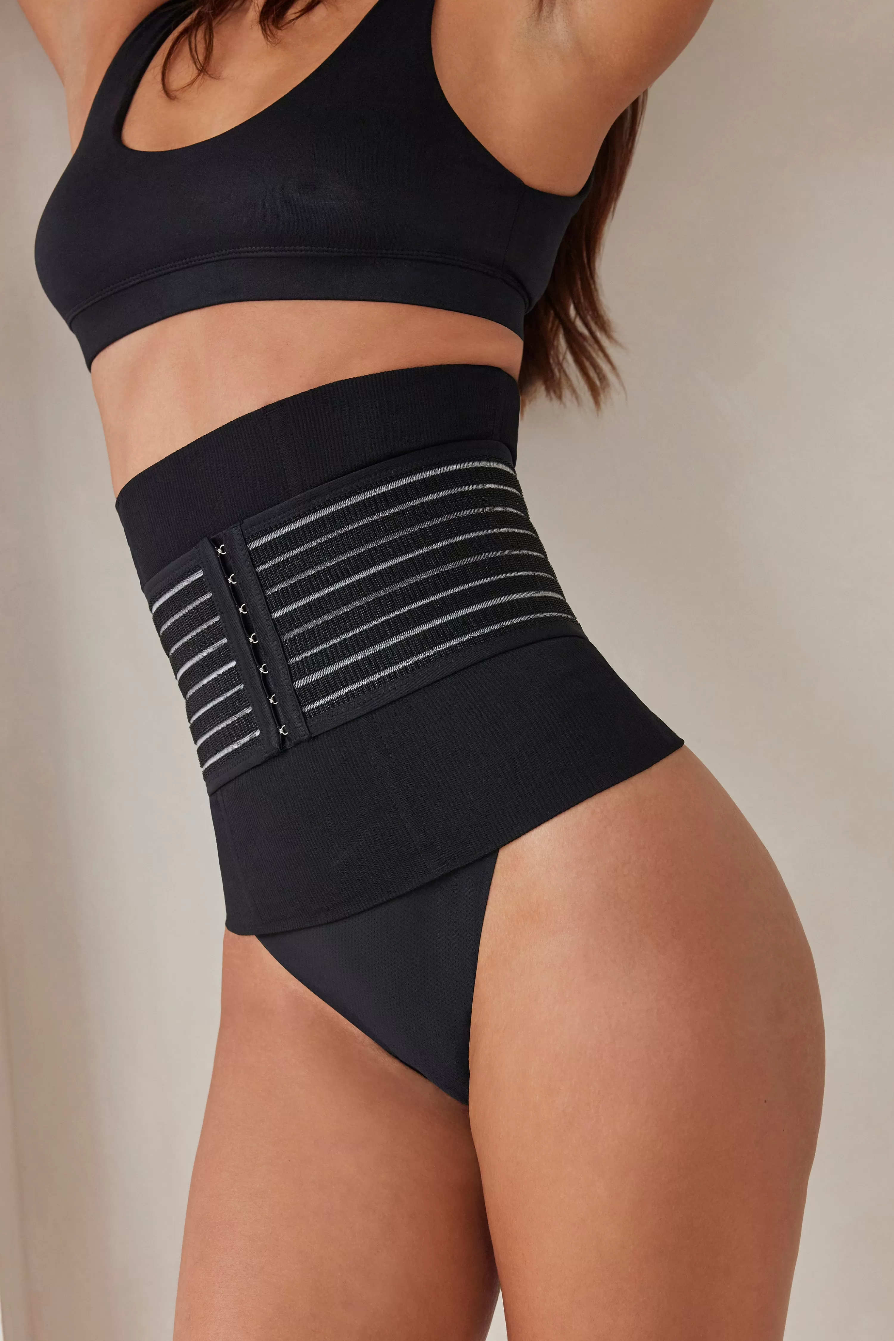 Waist Trainers | BUMPSUIT The Flex Cincher Black