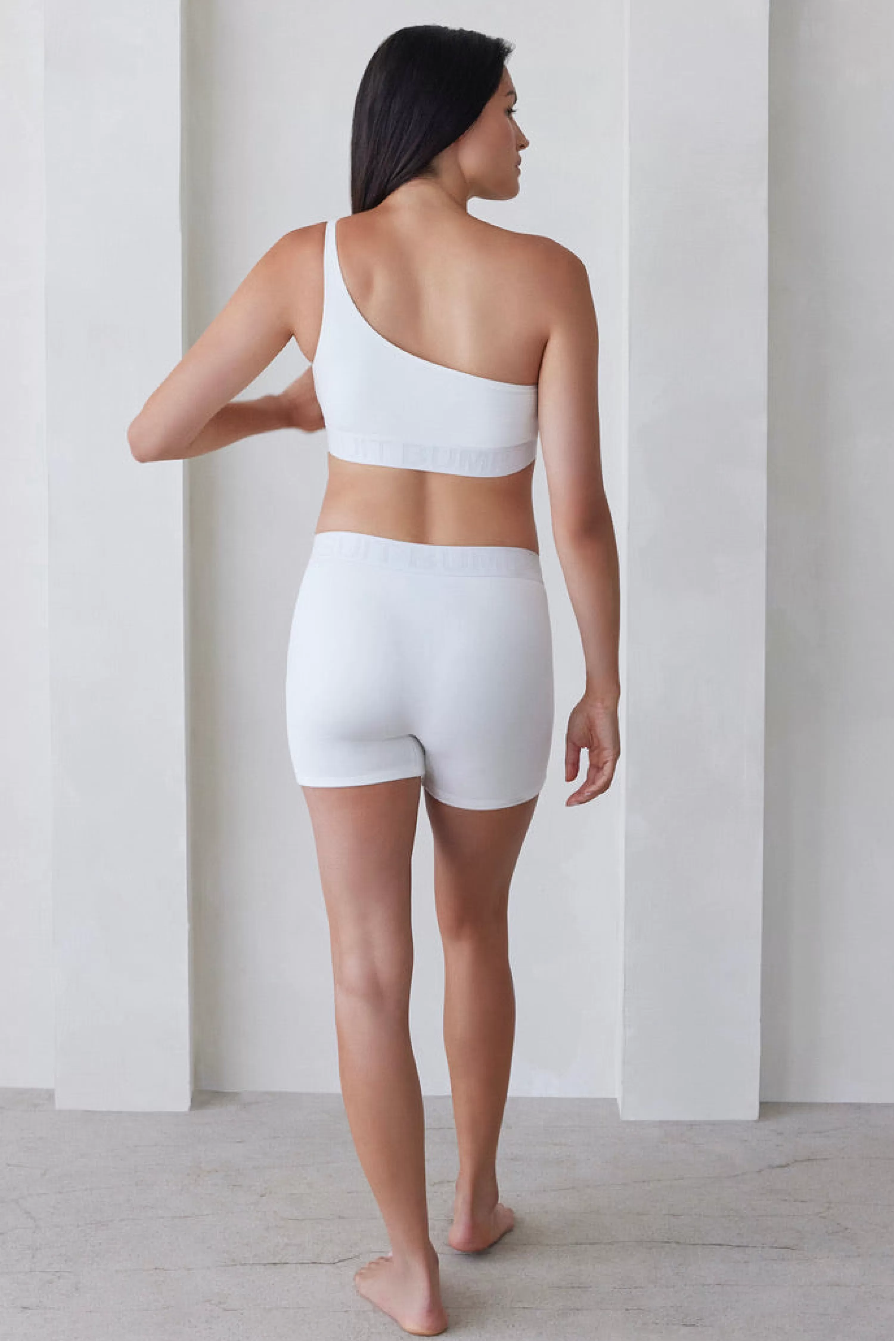 Bras & Briefs | BUMPSUIT The Lounge One Shoulder Bra Ivory