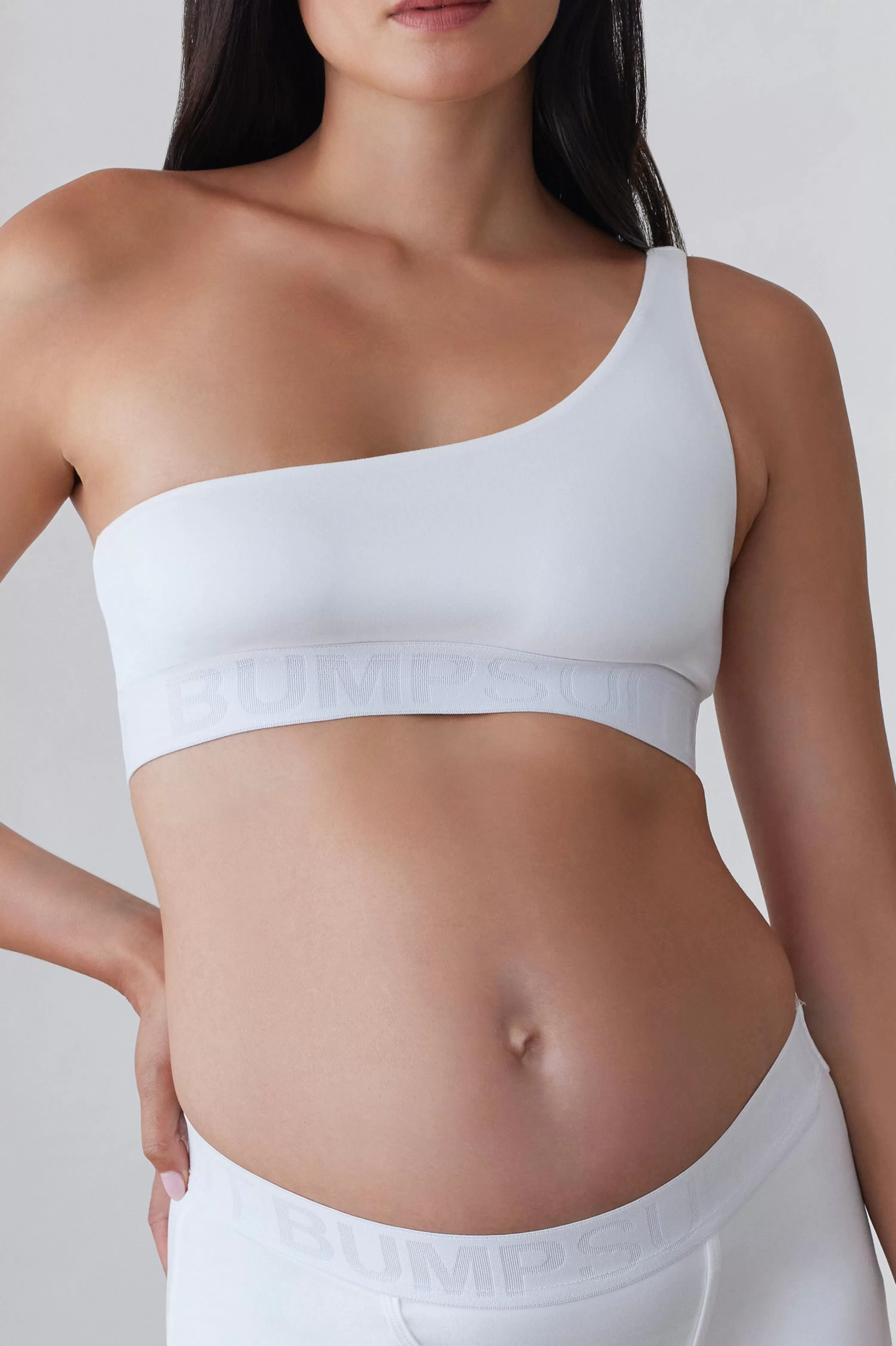 Bras & Briefs | BUMPSUIT The Lounge One Shoulder Bra Ivory