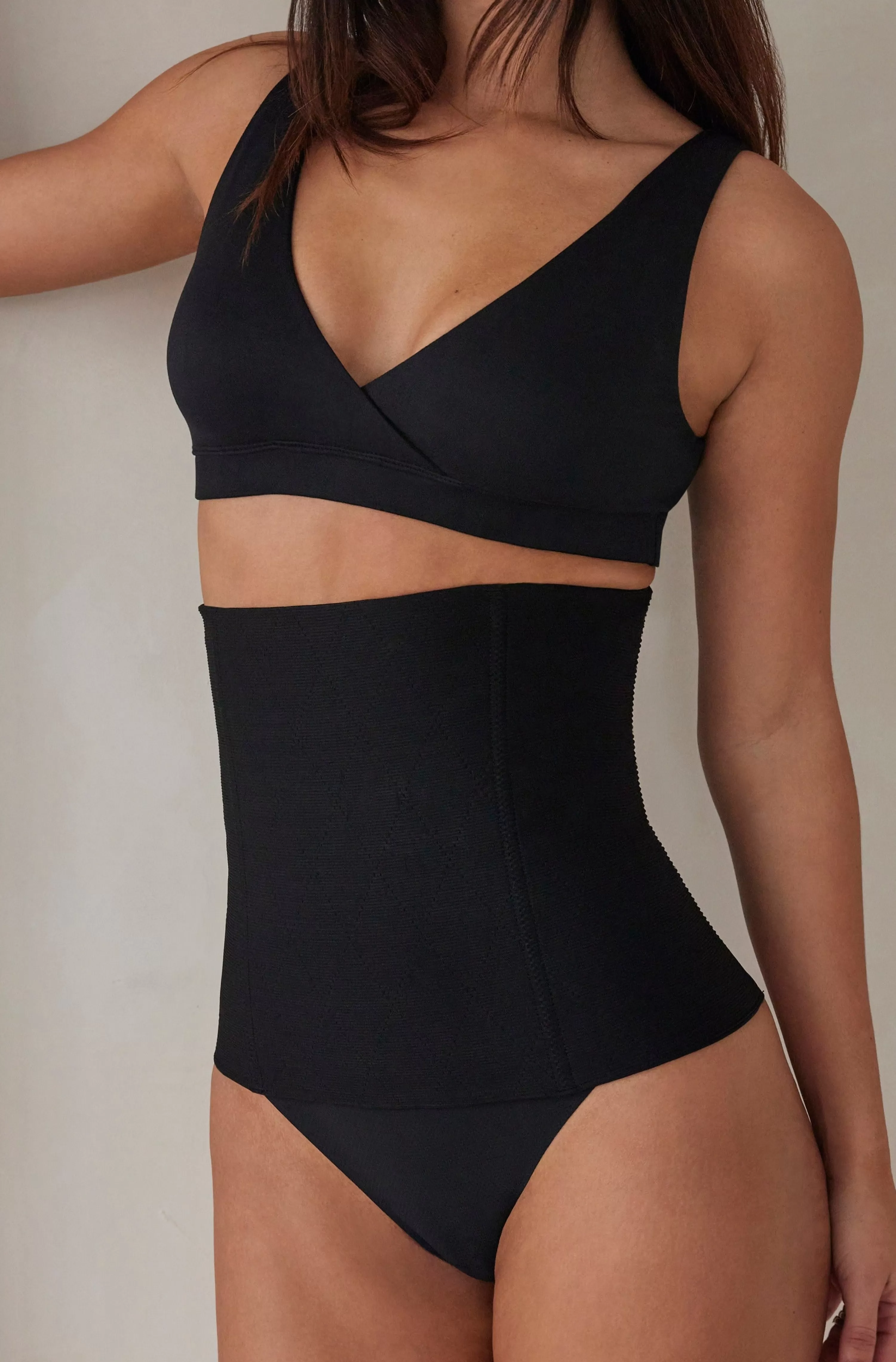 Shapewear | BUMPSUIT The Support Waist Trainer Crisp White