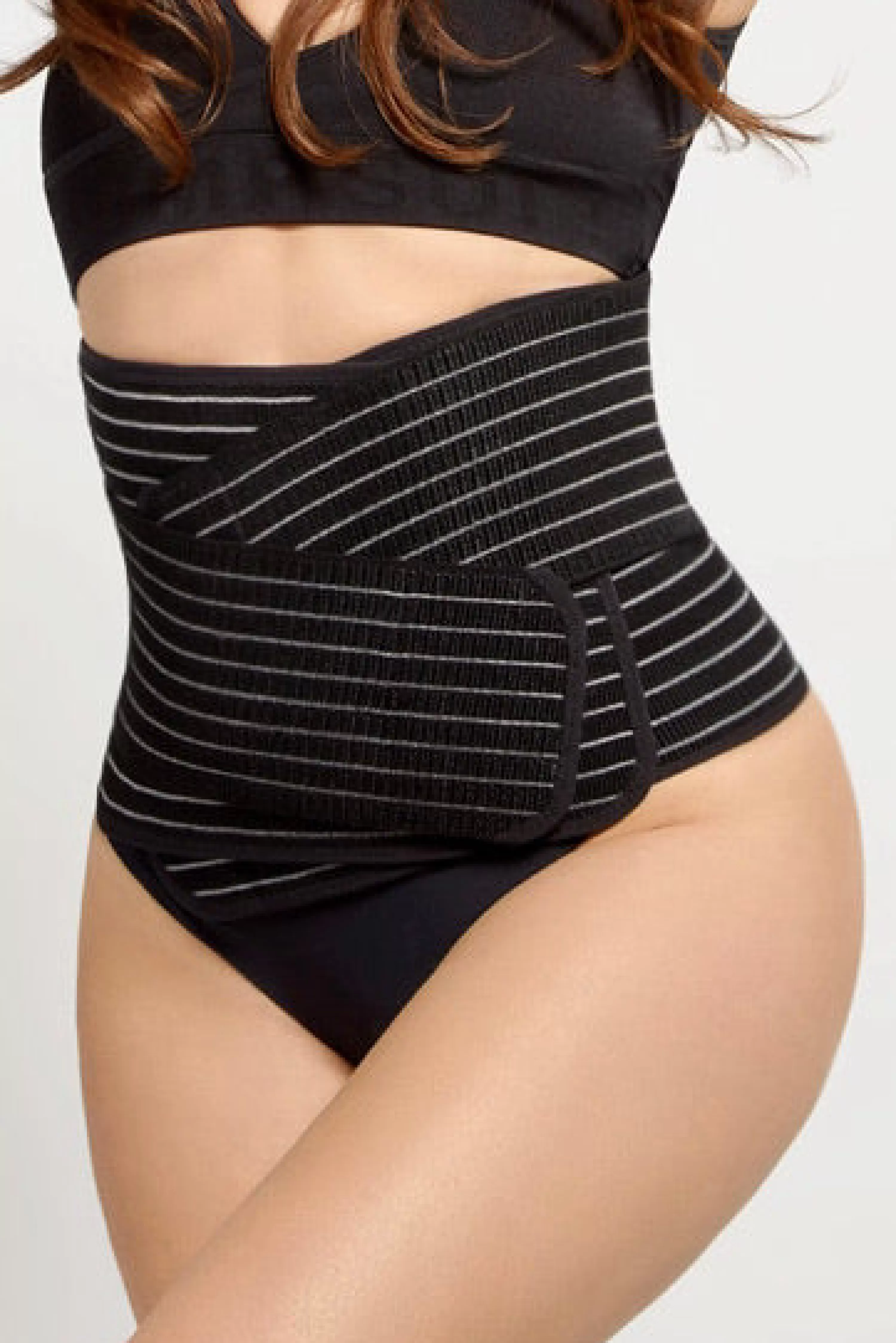 Shapewear | BUMPSUIT The Velcro Waist Trainer Black