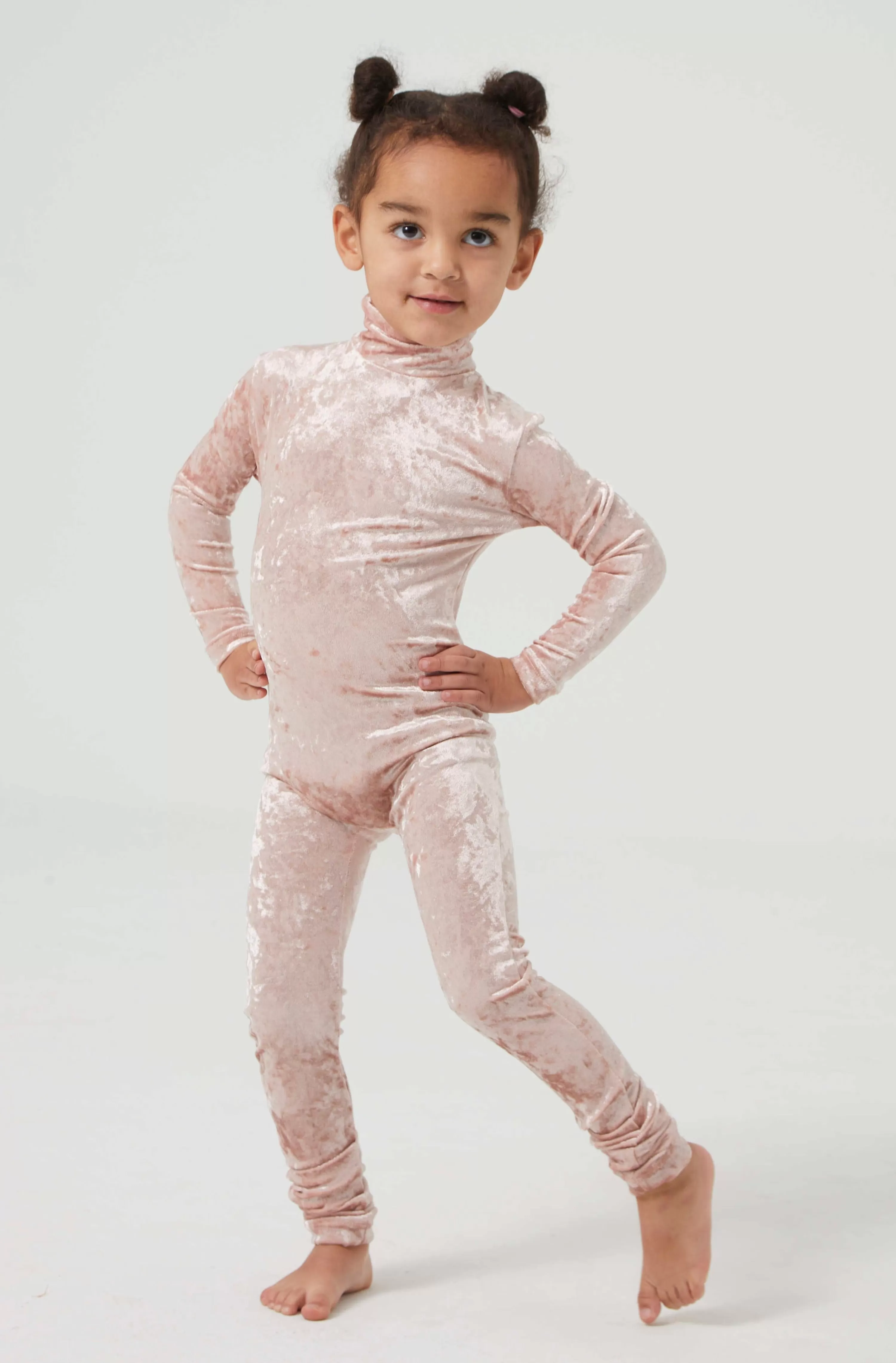 Kids | BUMPSUIT The Velvet Penelope – Kids Black | Blush